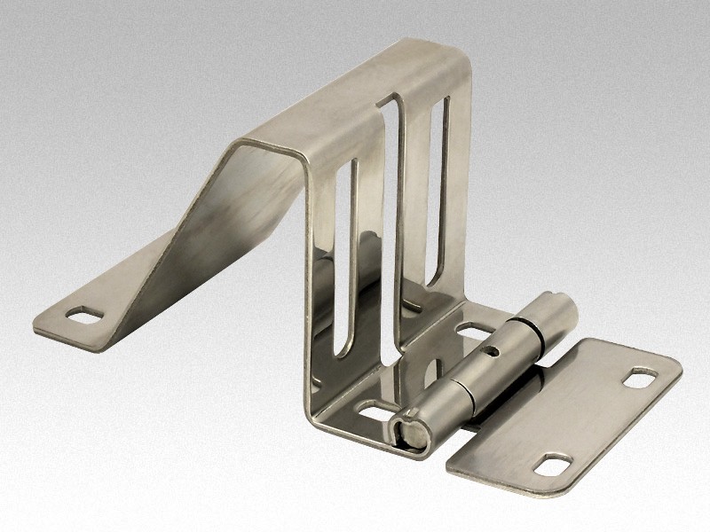 stainless side hinge  30x244/2,0 mm