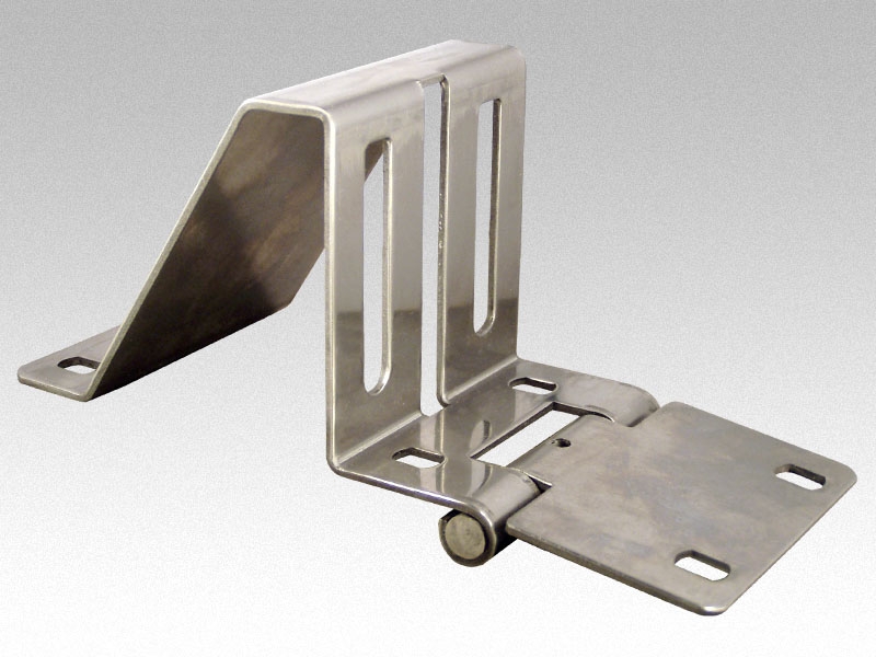 stainless inverted side hinge 44x247/2,0 mm