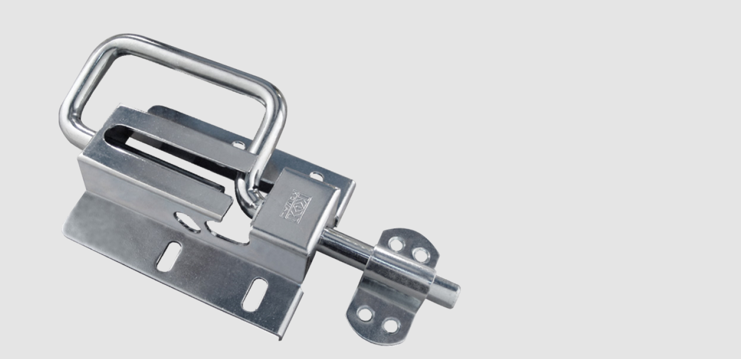 Assembly elements for segmental gates gate latches